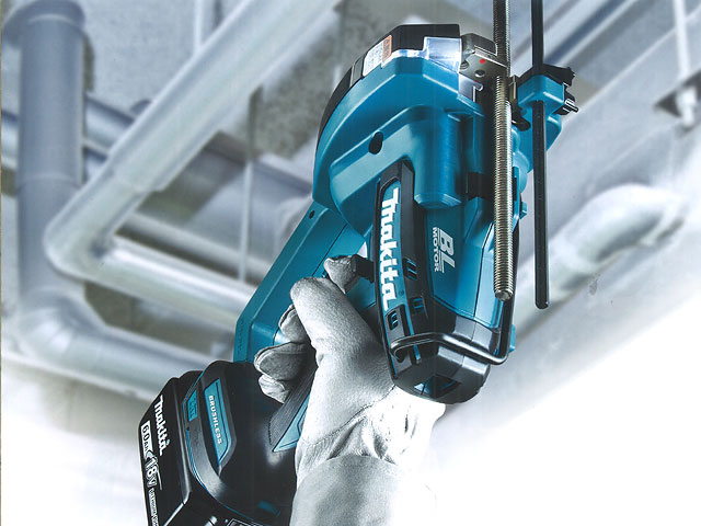 ☆品☆makita マキタ 18V 充電式全ネジカッター SC102D 6.0Ahバッテリー1個(BL1860B)付 コードレス 全ねじカッター 77190