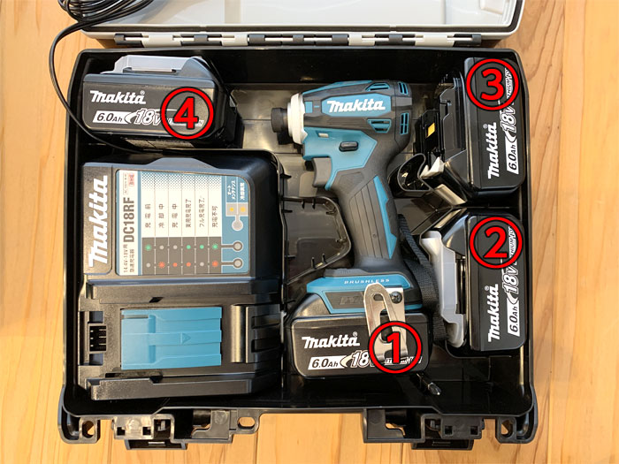 送料＆加工料込 専用 純正 Makita マキタ 18V インパクトドライバー